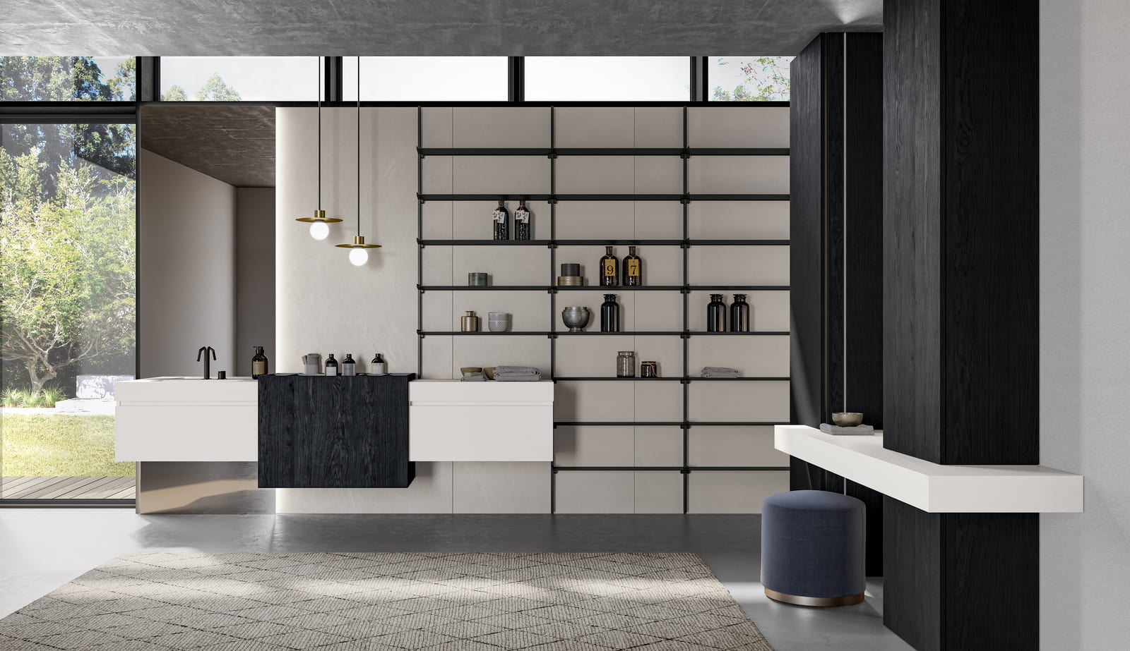 Melamine bathroom | Facto by Birex