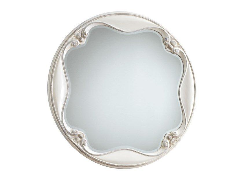 Round framed wall-mounted mirror | Capri by Volpi