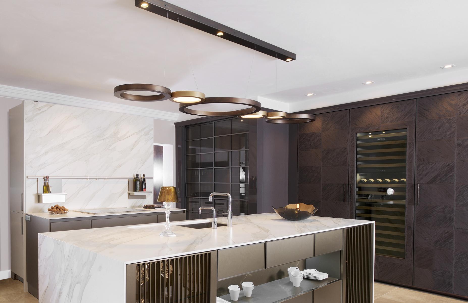 LED pendant lamp | Vegas by Contardi