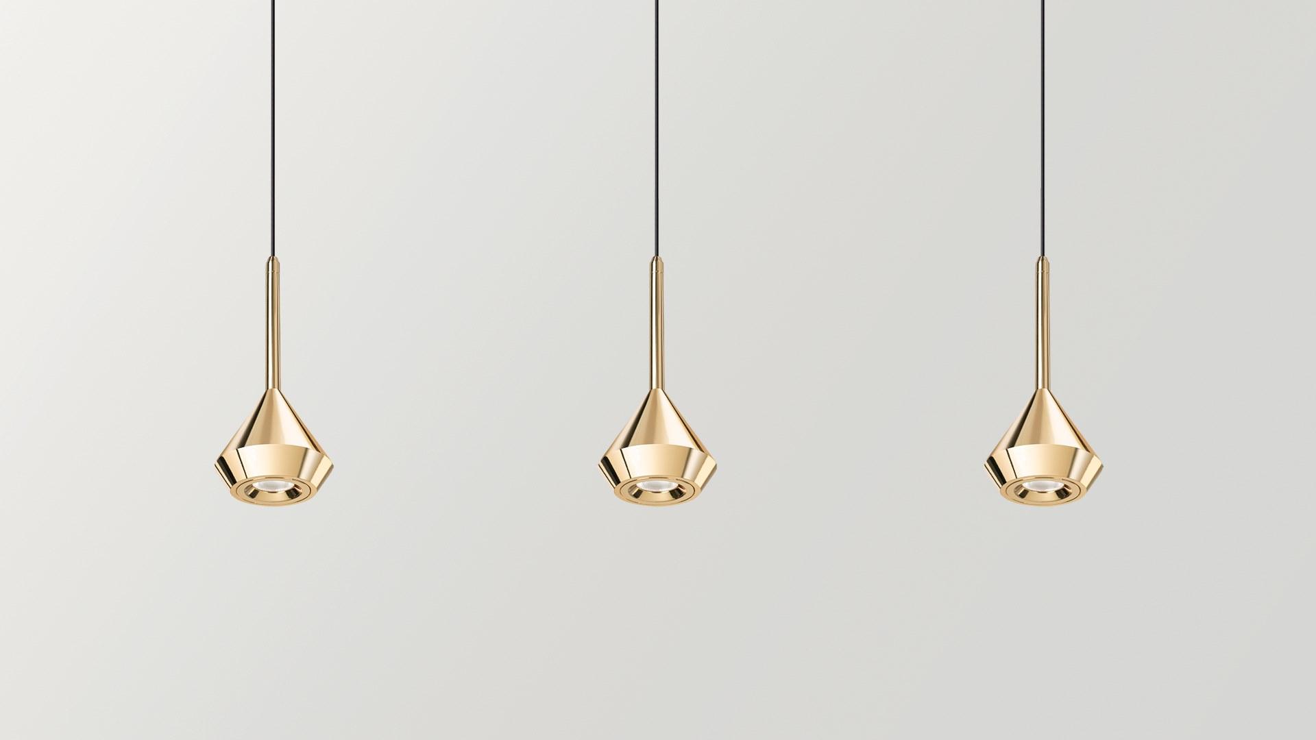 LED aluminium pendant lamp | Spin 3 Surface by Arkoslight