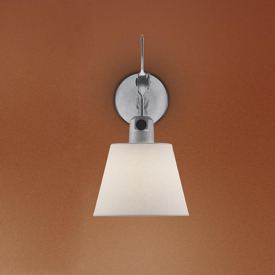 Satin wall lamp | Tolomeo Diffusore Wall by Artemide