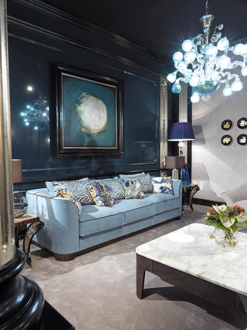 3 seater nabuk sofa | Palais Royal by Ezio Bellotti