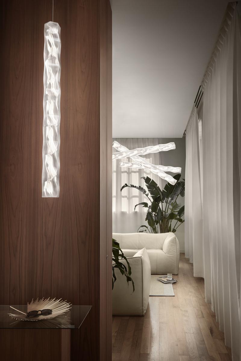 LED Lentiflex® pendant lamp | Hugo Vertical by Slamp