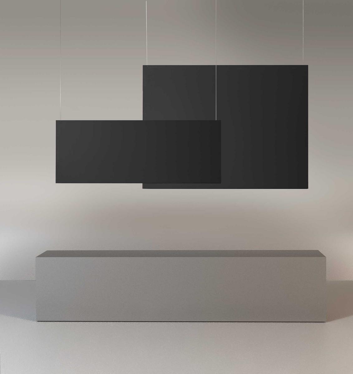 LED perforated metal pendant lamp | Stage Horizontal Silence by Olev