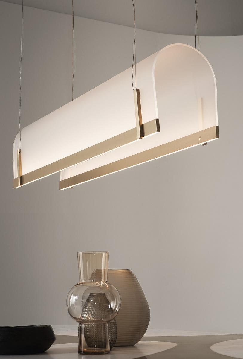 LED methacrylate pendant lamp |  by Baxter