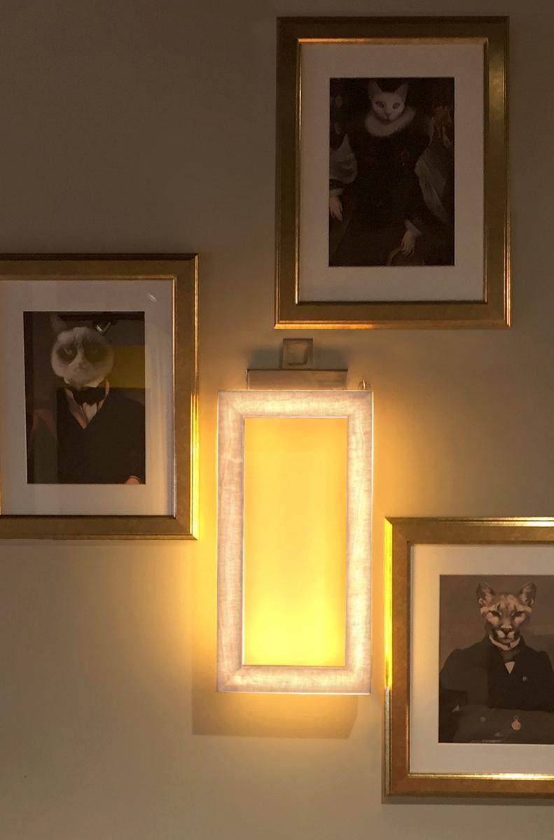 LED onyx wall light | Uffizi by Contardi