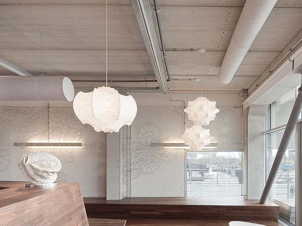 Cocoon resin pendant lamp | Cocoon Taraxacum by Flos