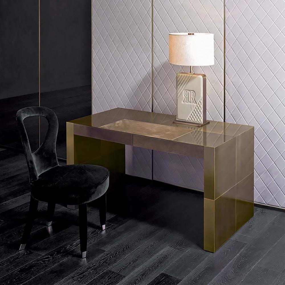 Brass writing desk in a luxury style | Florida by Rugiano