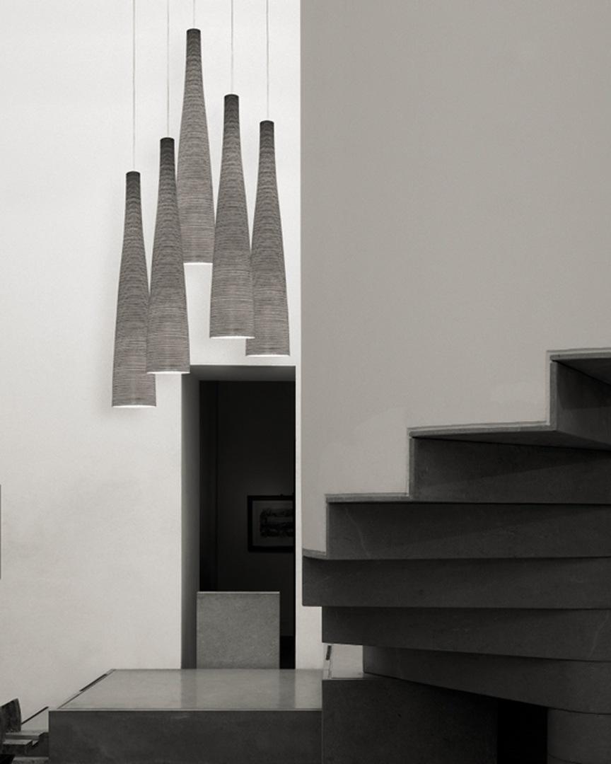 Japanese paper pendant lamp | Tite by Foscarini