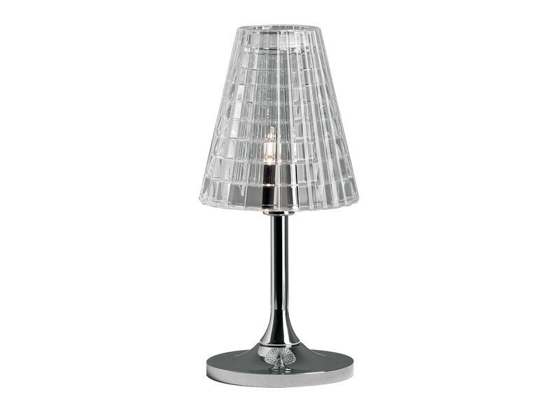 Halogen crystal table lamp | Flow by Fabbian