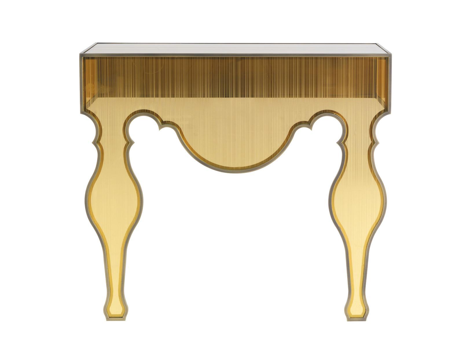 Rectangular mirrored glass console table | Rob Roy by Gianfranco Ferre Home