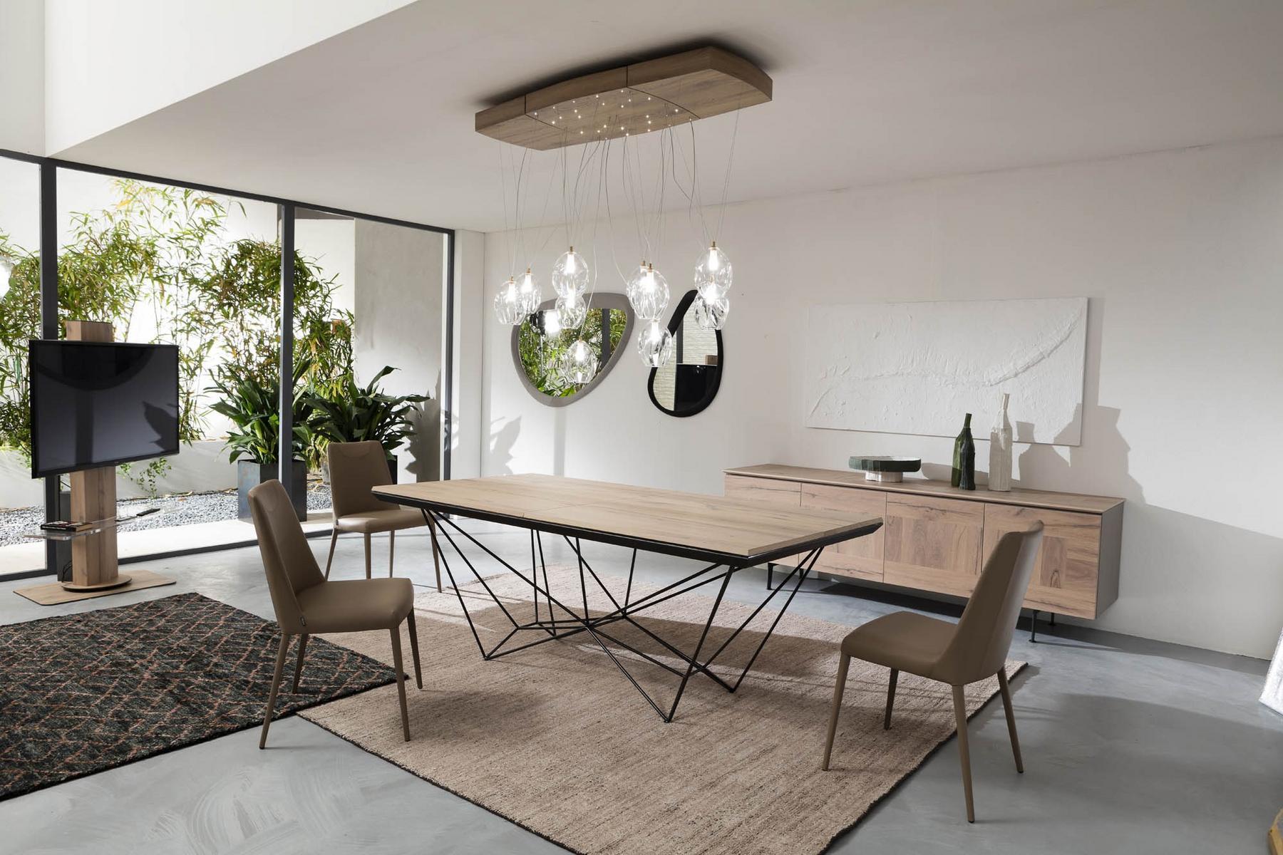 Extending wooden table | Fil8 by Ozzio Italia