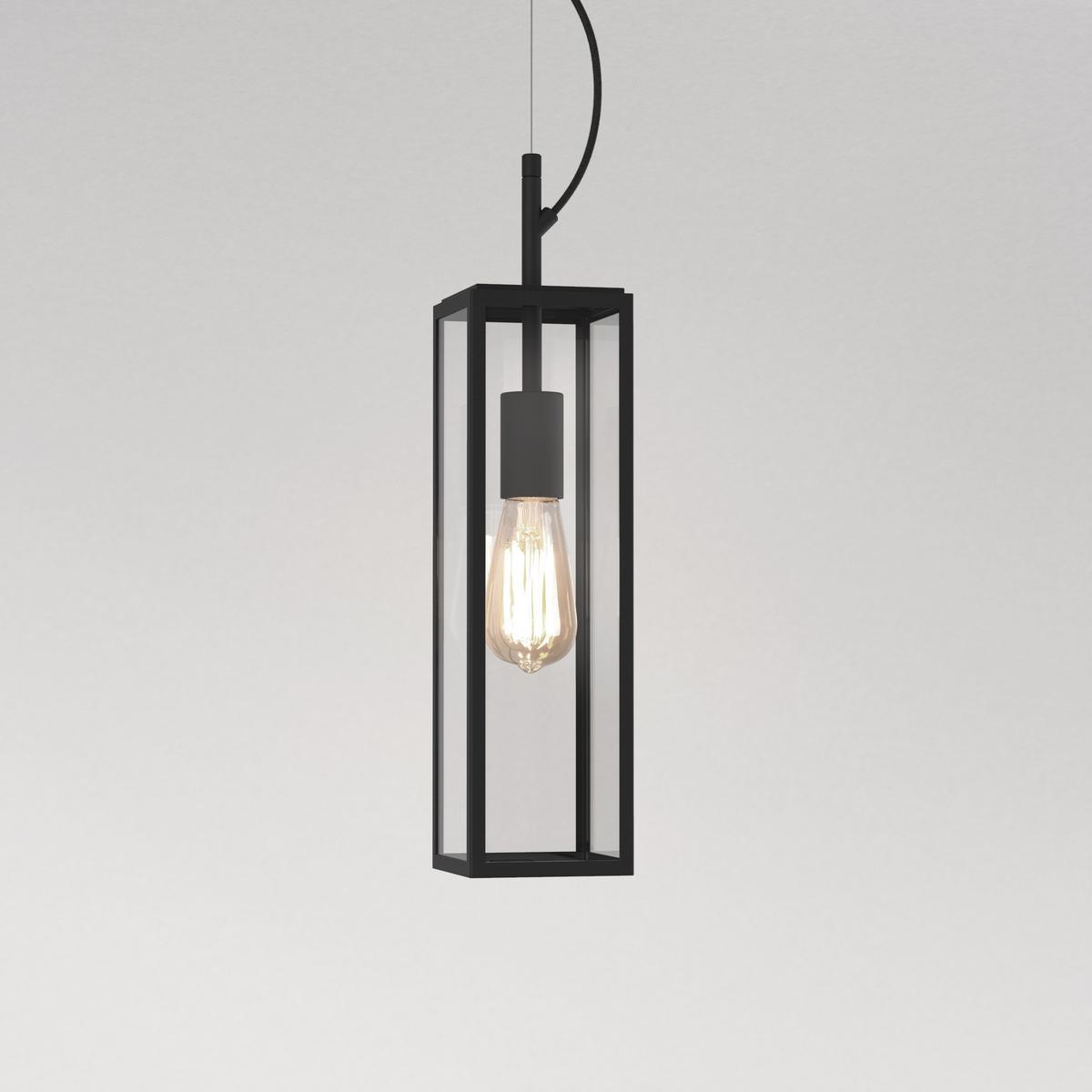 LED glass and steel outdoor pendant lamp | Harvard Pendent by Astro lighting