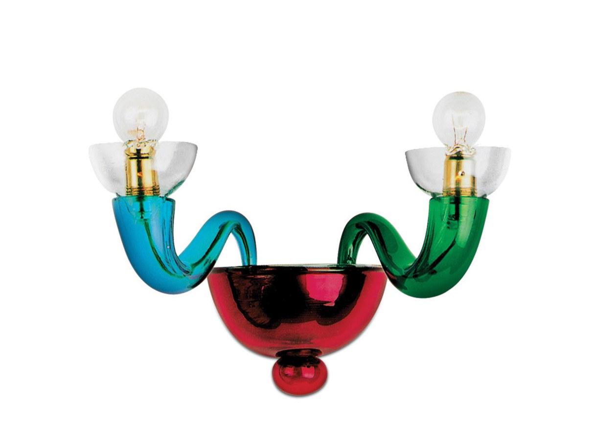 LED blown glass wall light | Serenissima P by Leucos