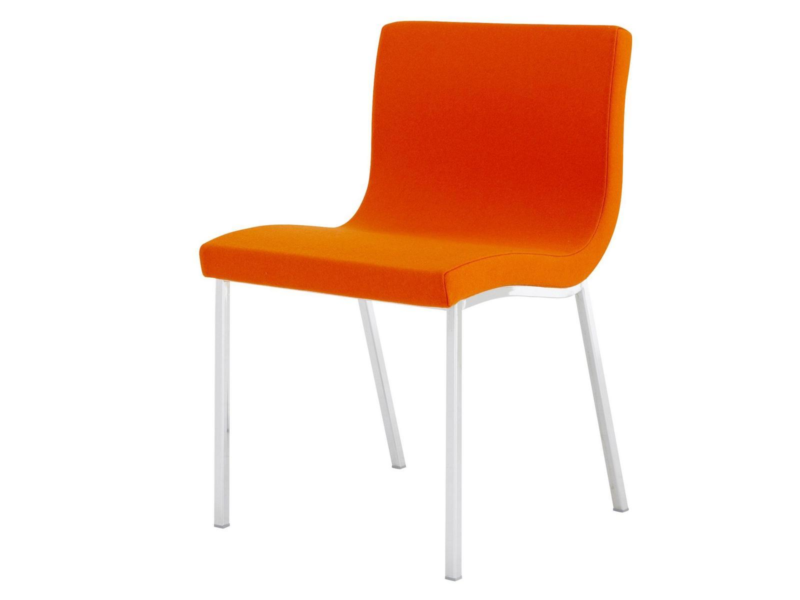 Upholstered fabric chair with removable cover | Sala by Ligne Roset