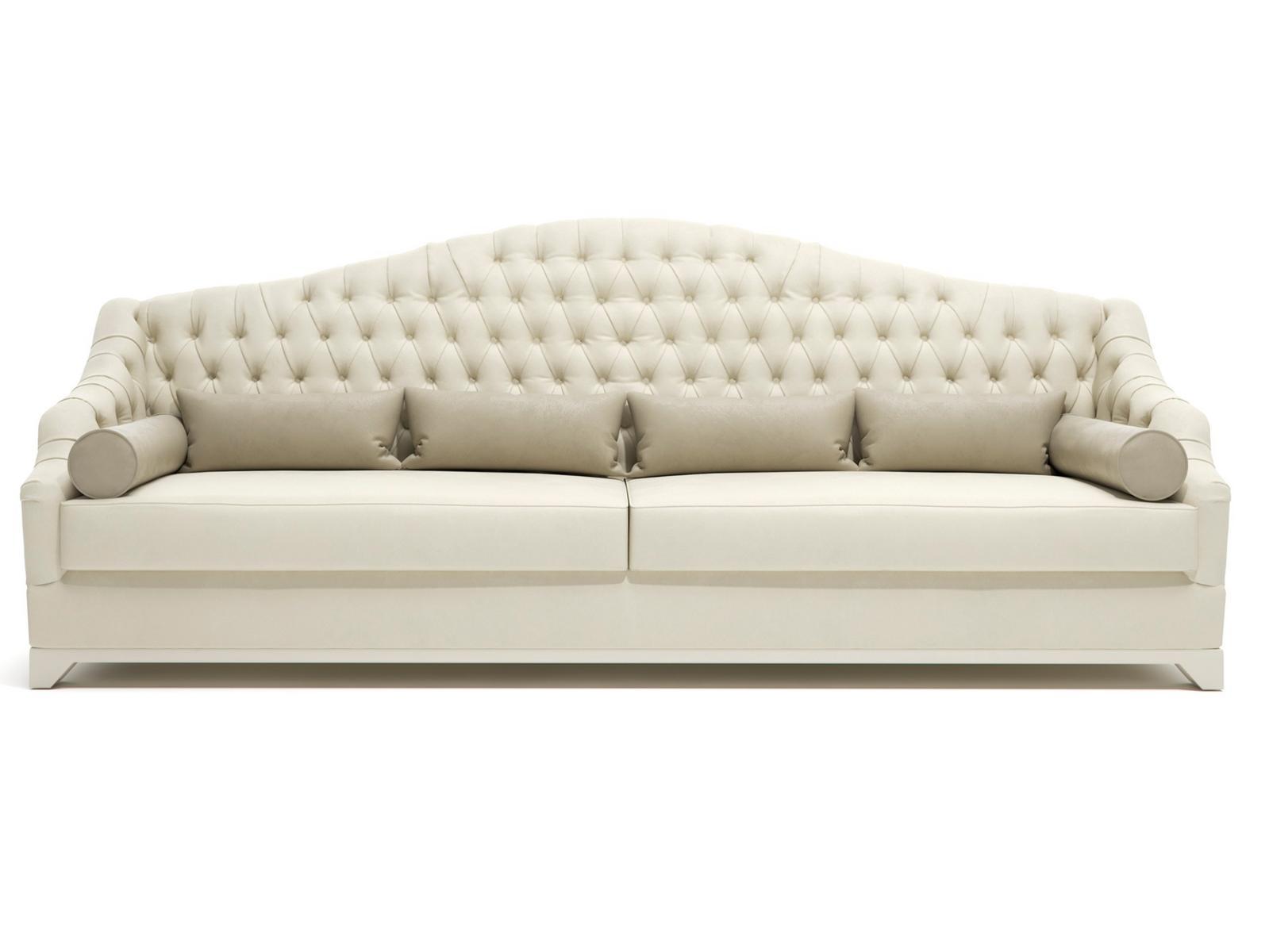 5 seater tufted leather sofa | Kind Of People by Capital Collection