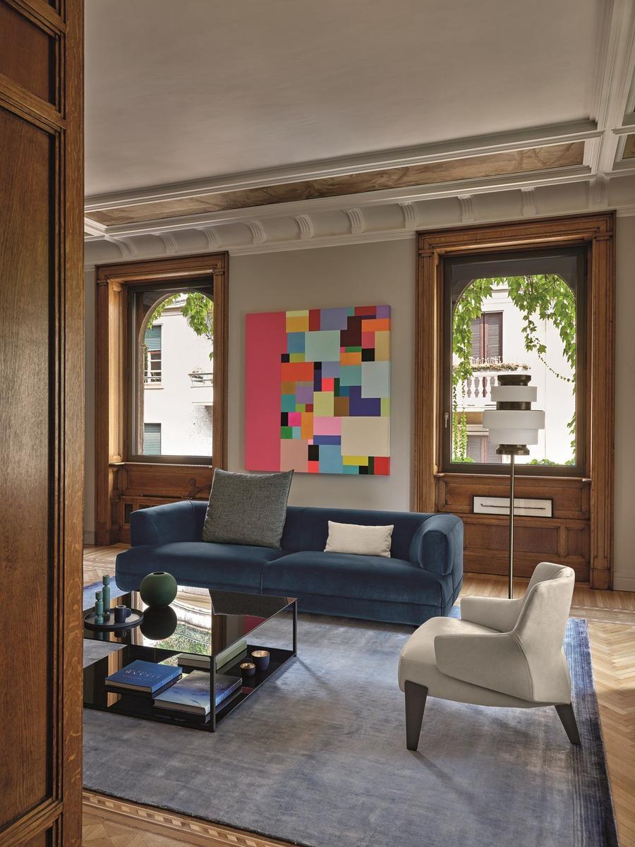 2 seater fabric sofa | Starman by Arketipo