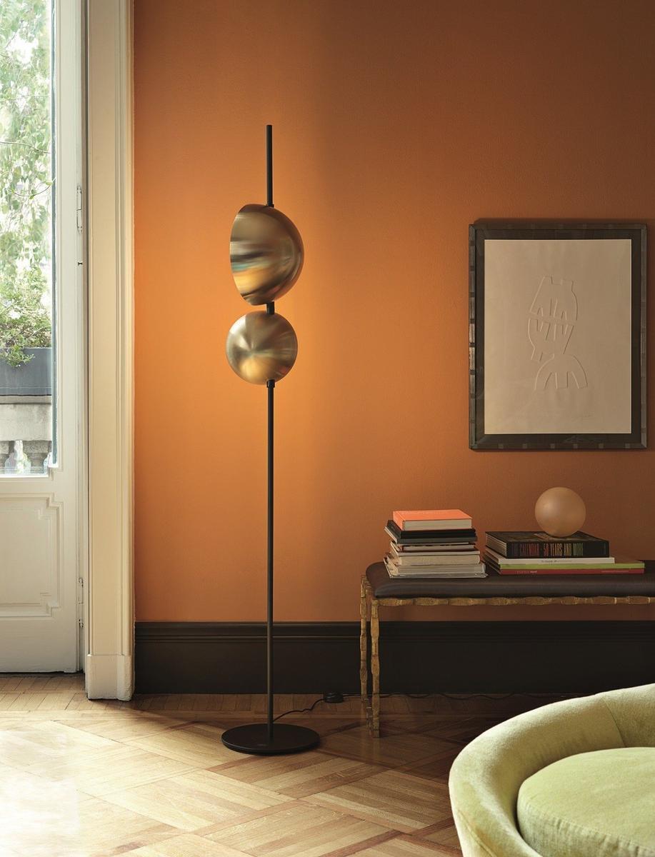 LED indirect light floor lamp | Superluna - 397 by Oluce