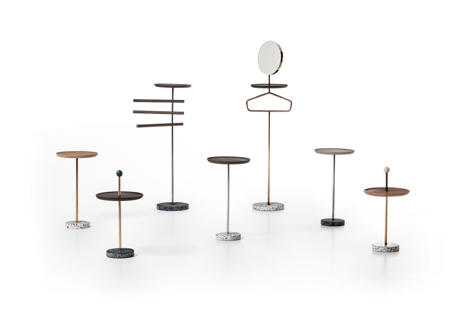 Round wooden coffee table | Contralto by Pianca