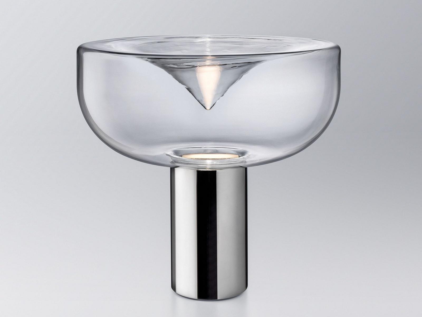 LED blown glass table lamp | Aella T by Leucos
