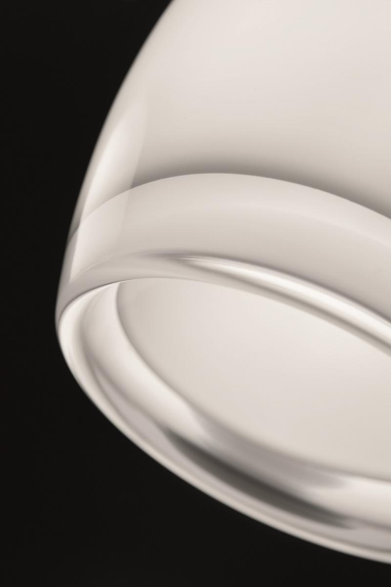 Glass pendant lamp | Implode Sp 38 by Vistosi