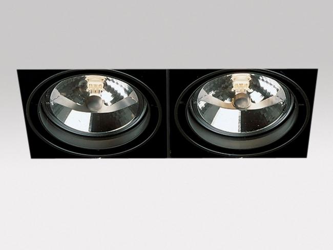 Multiple adjustable recessed spotlight | Grid In Trimless by Delta light