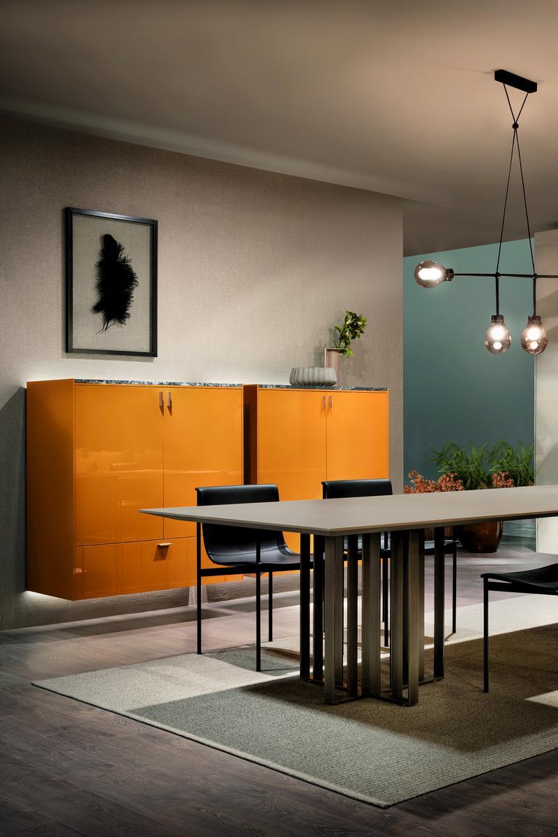 Sectional storage wall | Lt40 by Lema