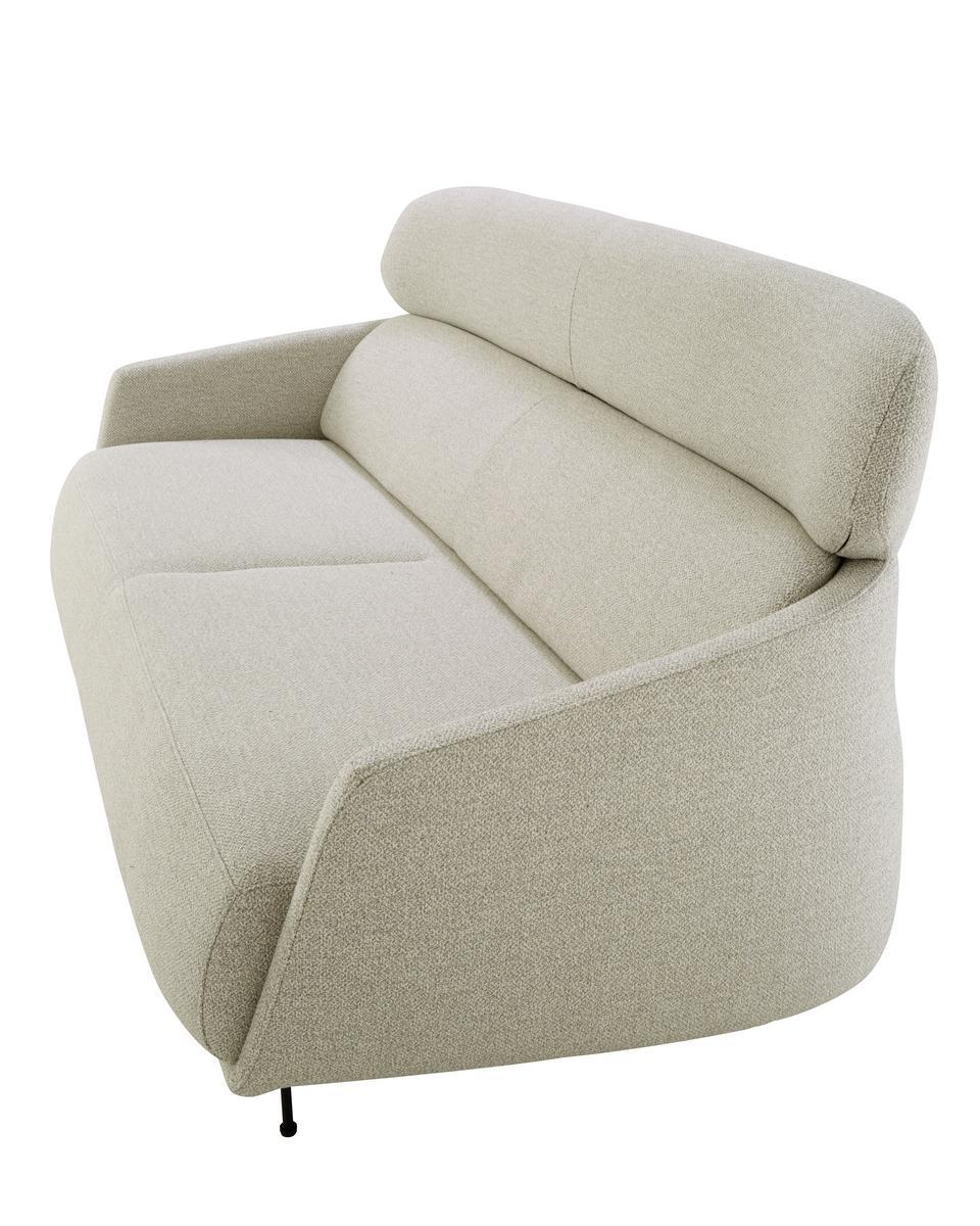 3 seater fabric sofa with headrest | Okura by Ligne Roset