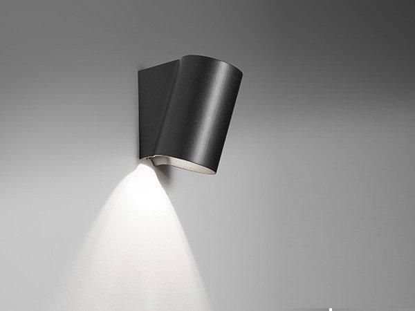 LED direct-indirect light Outdoor wall Lamp | Oblique by Artemide