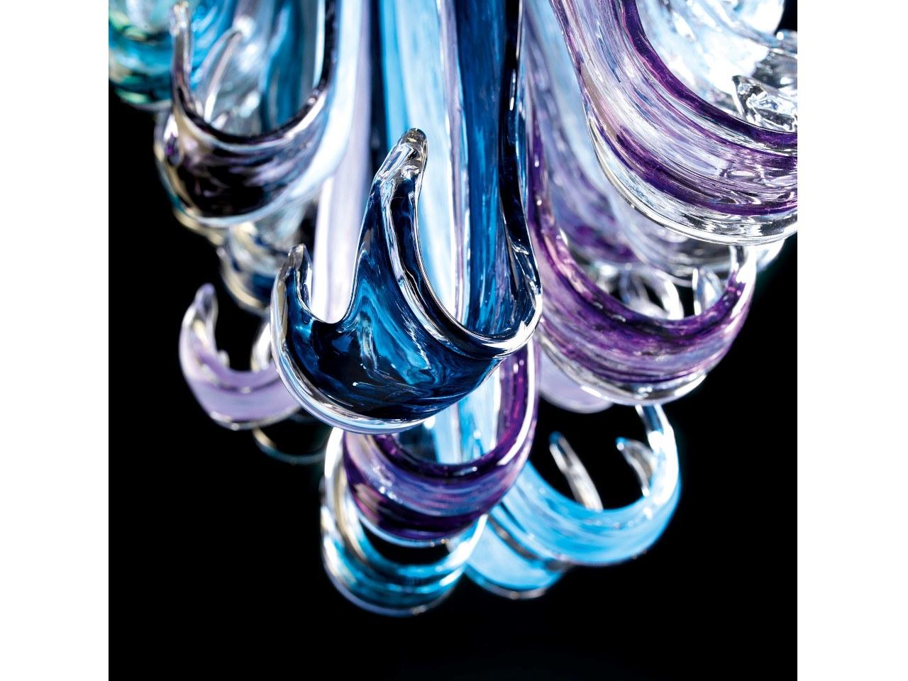 Handmade glass ceiling lamp | Geyser Pl379/22 by Serip