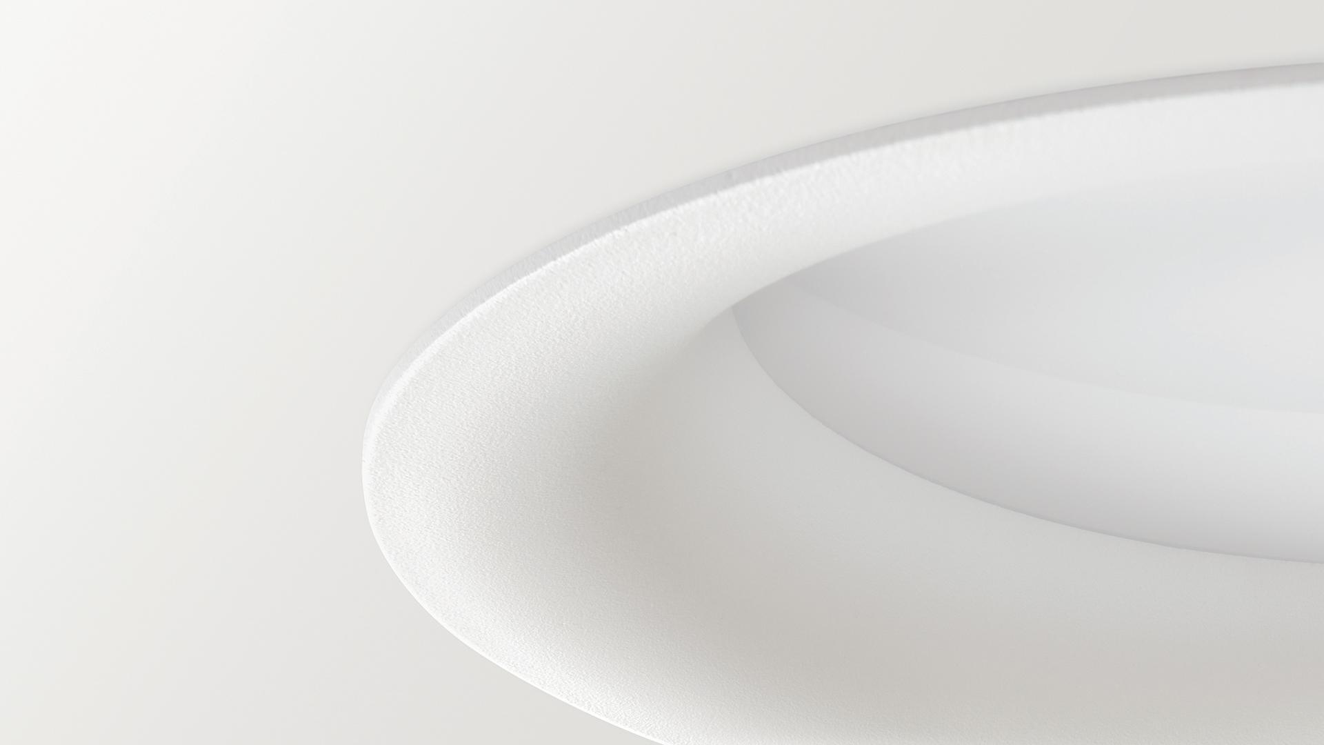 LED recessed aluminium ceiling lamp |  by Arkoslight