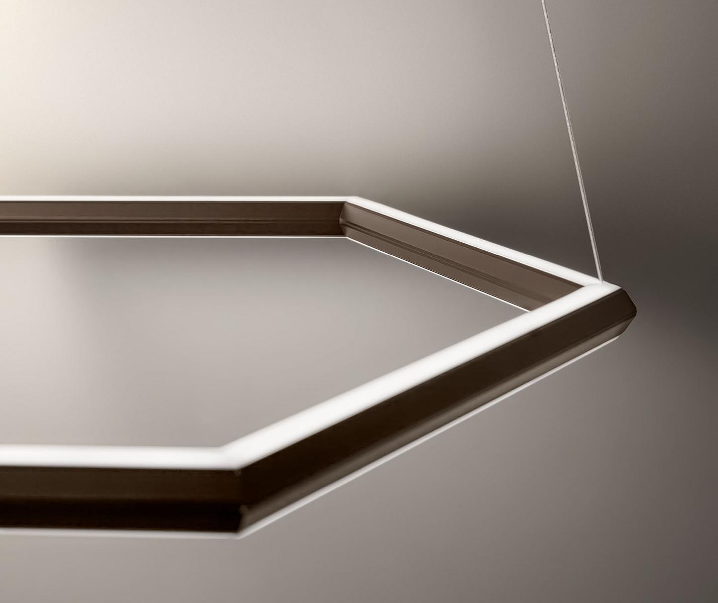 LED pendant lamp | Poly Esagono by Olev