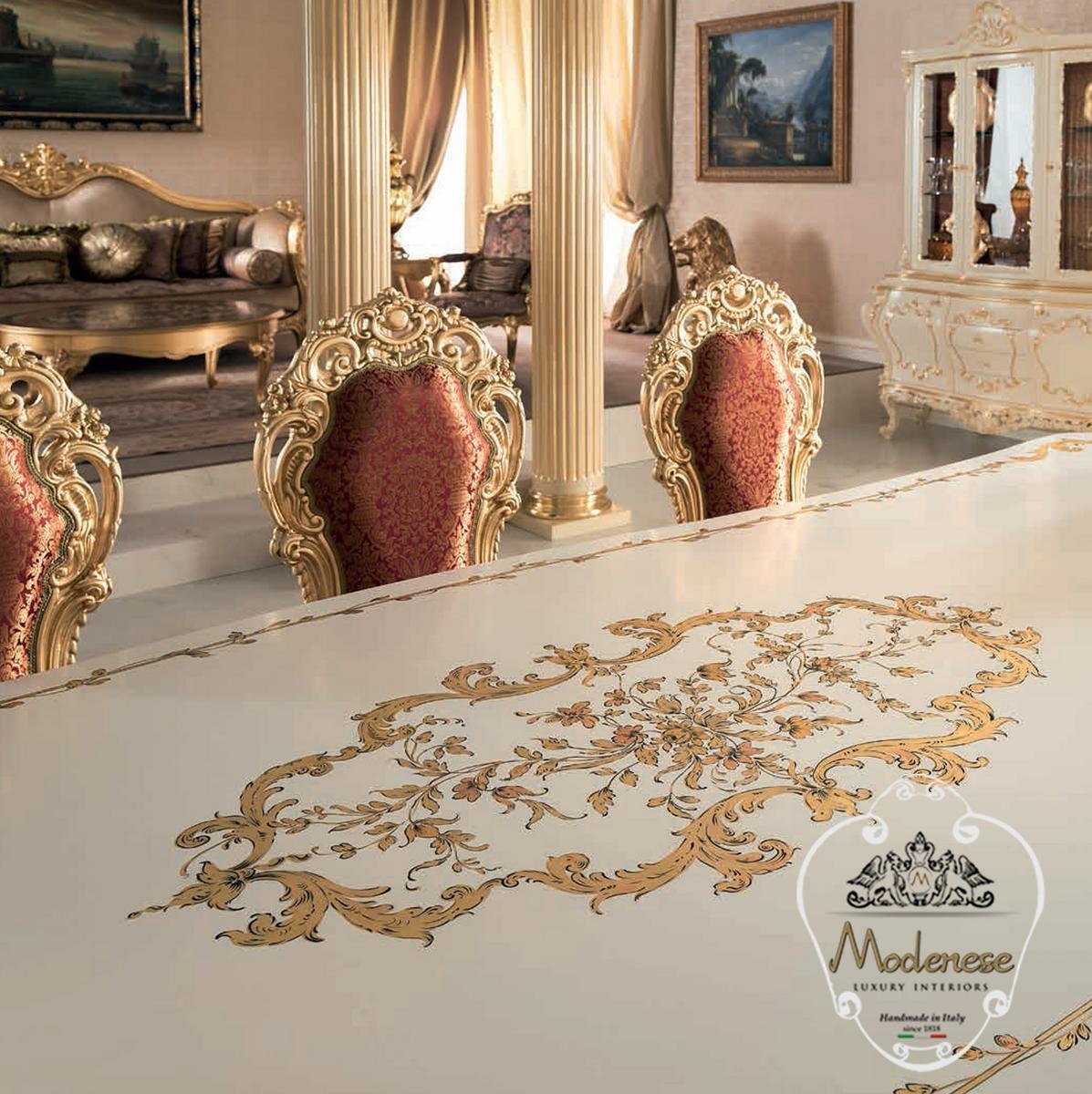 Rectangular wooden table | 14114 by Modenese Gastone