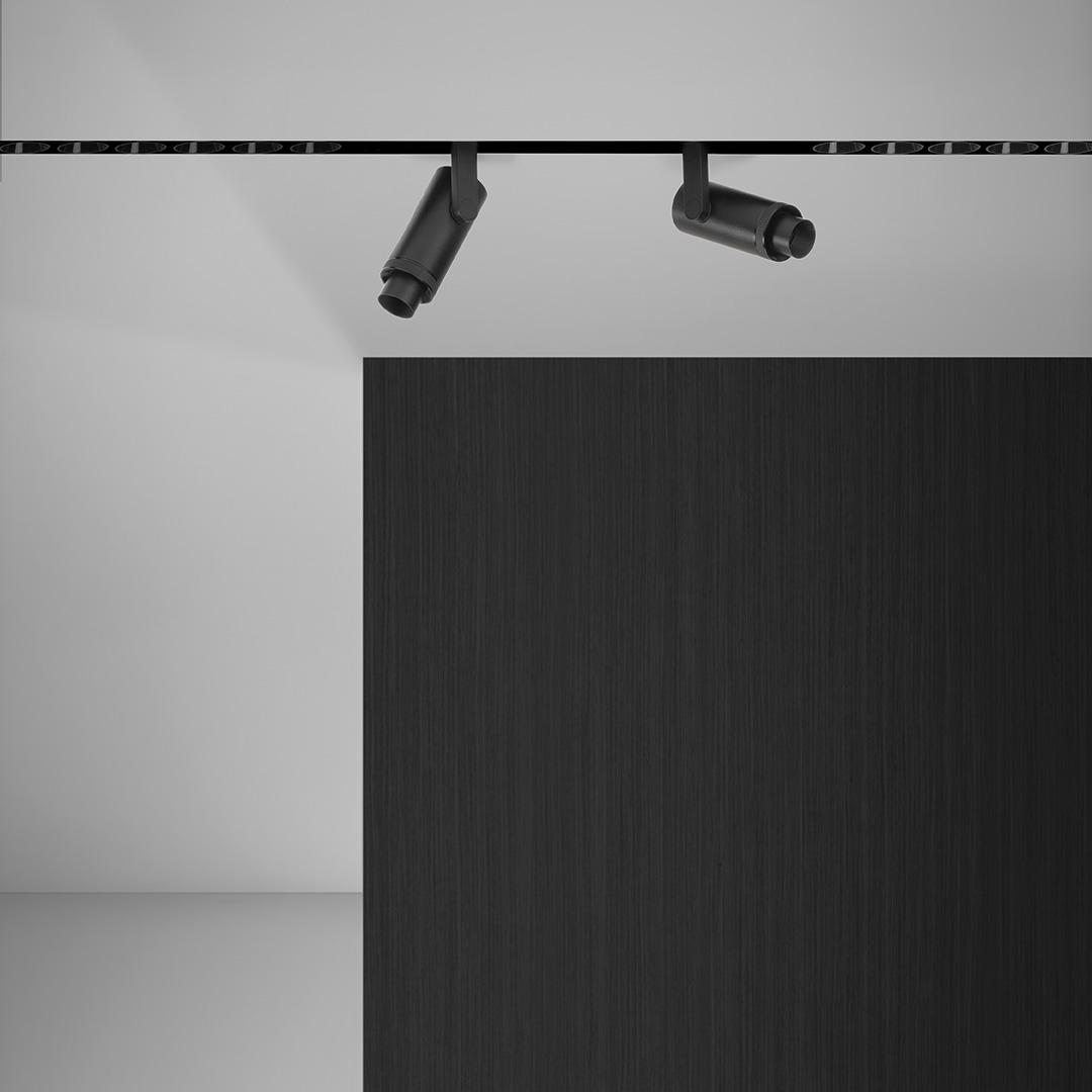 LED aluminium spotlight | Black Foster Plus Mini by Arkoslight