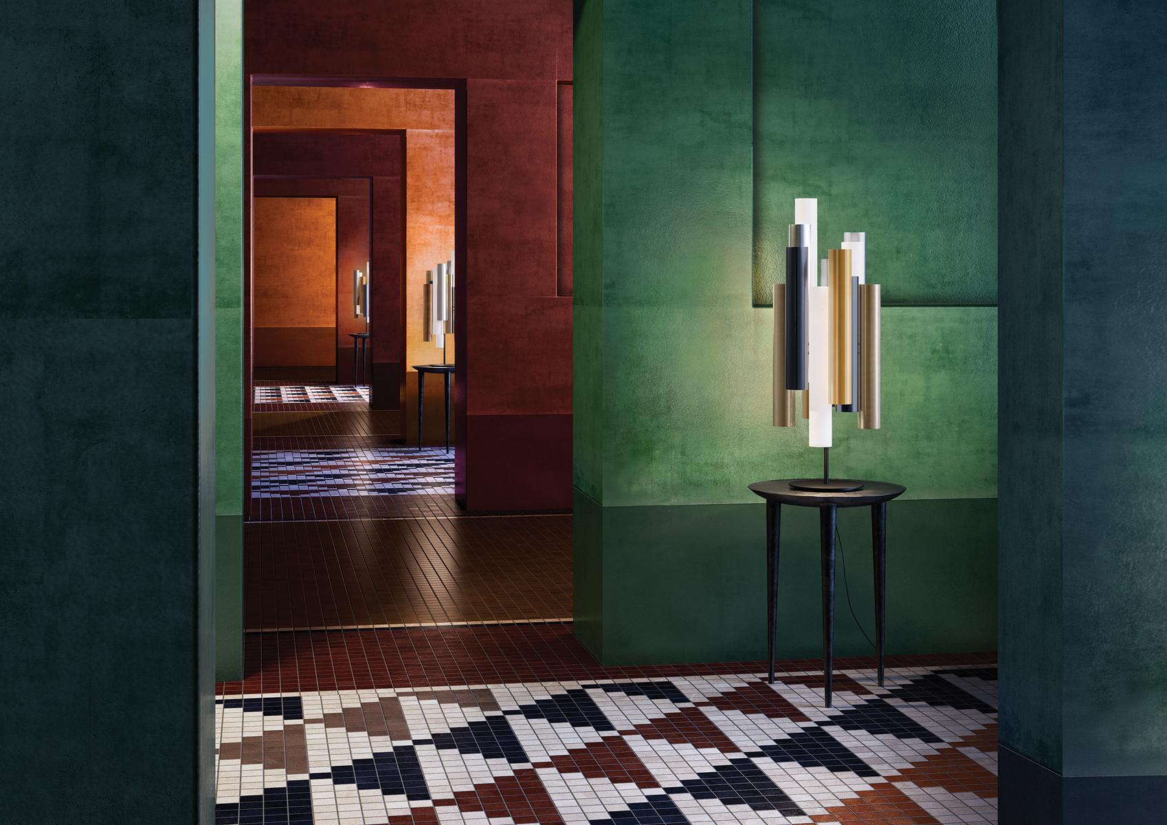 LED plexiglass table lamp | Toot by Kundalini