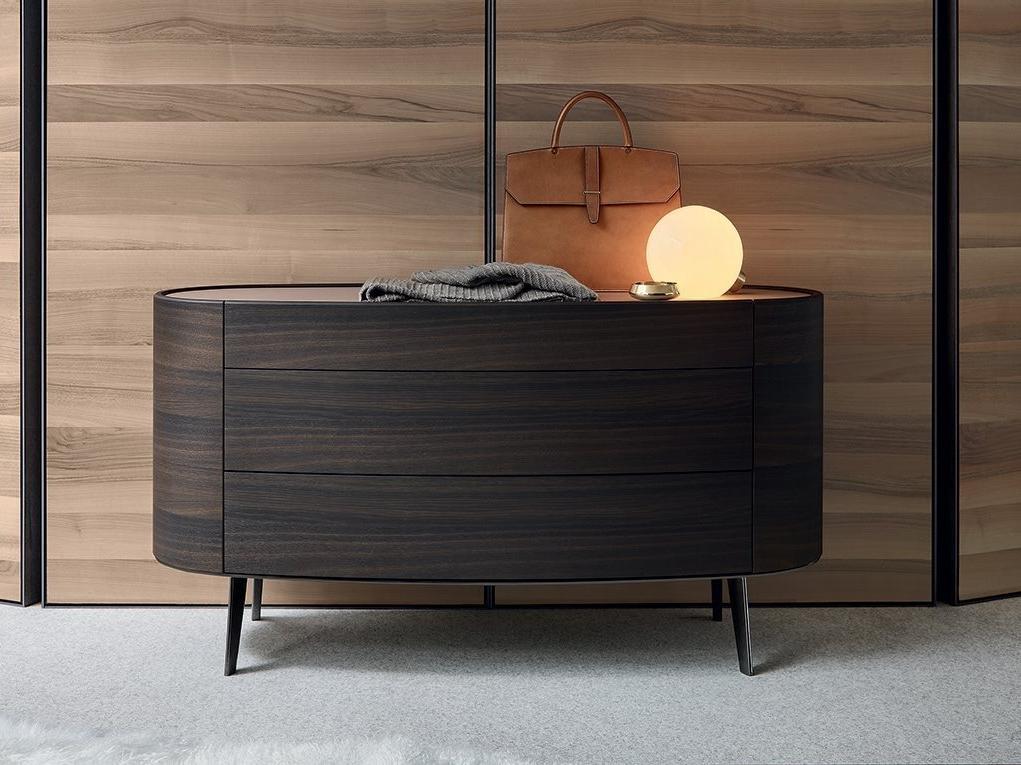Wooden chest of drawers | Kelly by Poliform