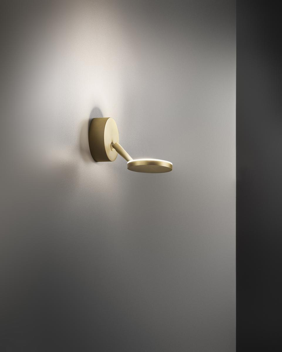 LED adjustable die cast aluminium wall lamp | Bella by Panzeri