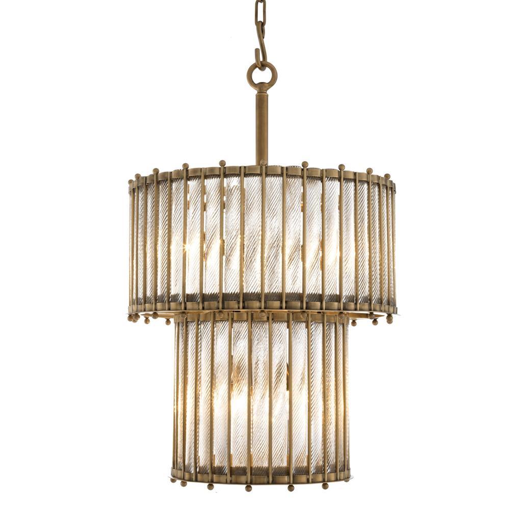 Glass pendant lamp | Tiziano by Eichholtz