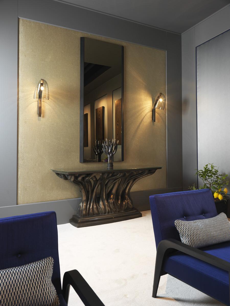 Rectangular wooden console table | Ficus by Ezio Bellotti