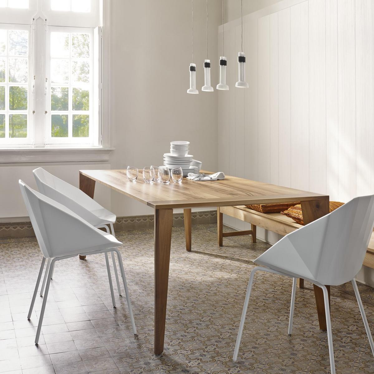 Technopolymer chair with armrests | Rocher by Ligne Roset