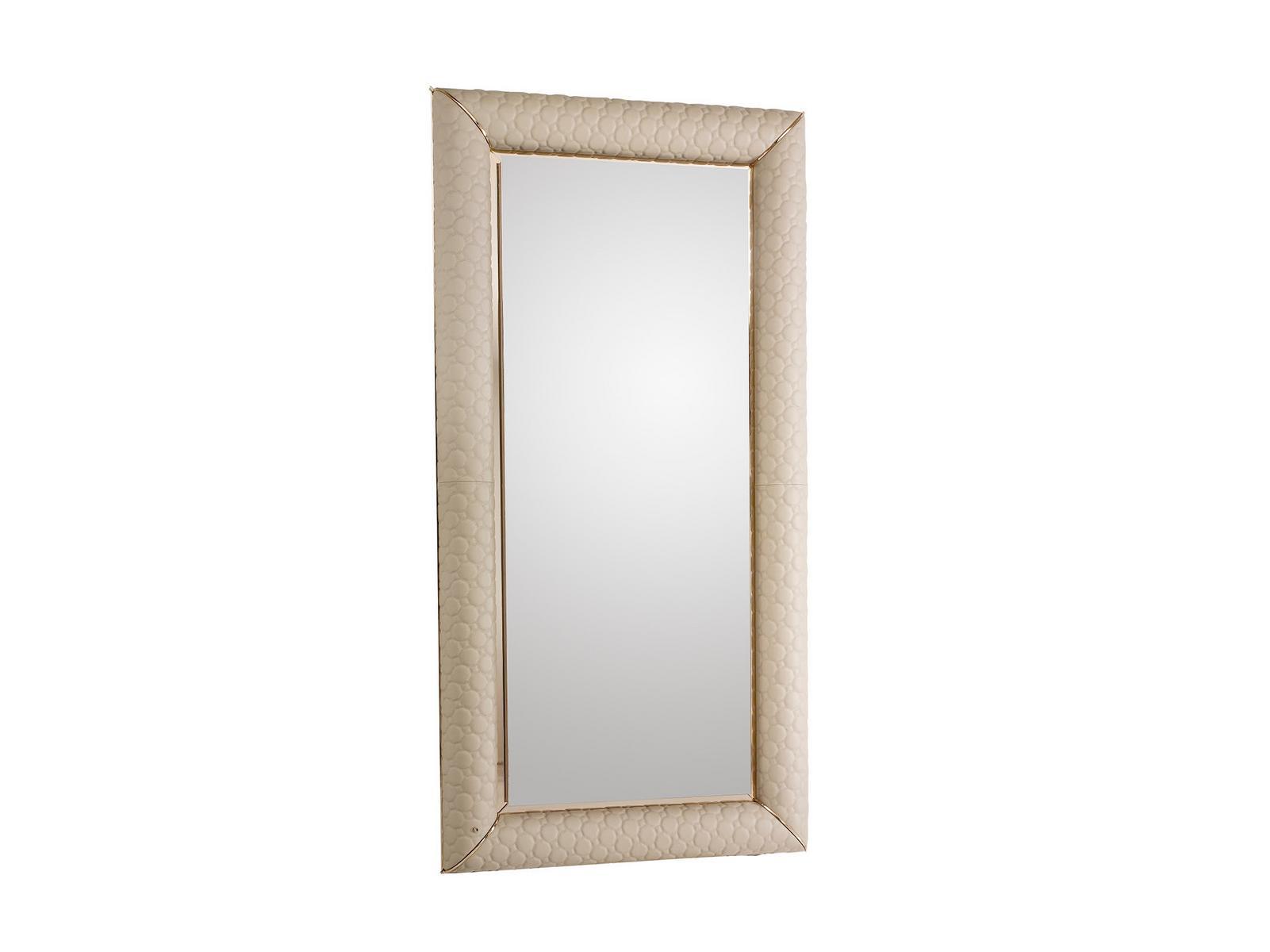 Freestanding rectangular framed mirror | Artur by Volpi
