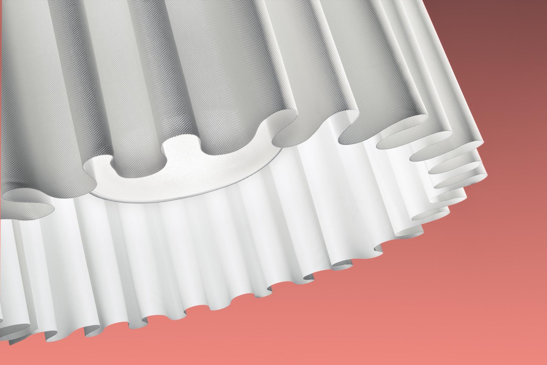 Trevira® CS ceiling light | Skirt by Axolight