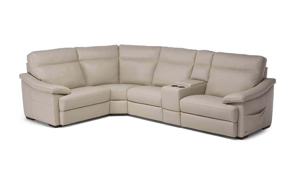 Modular velvet sofa | Pazienza by Natuzzi Editions