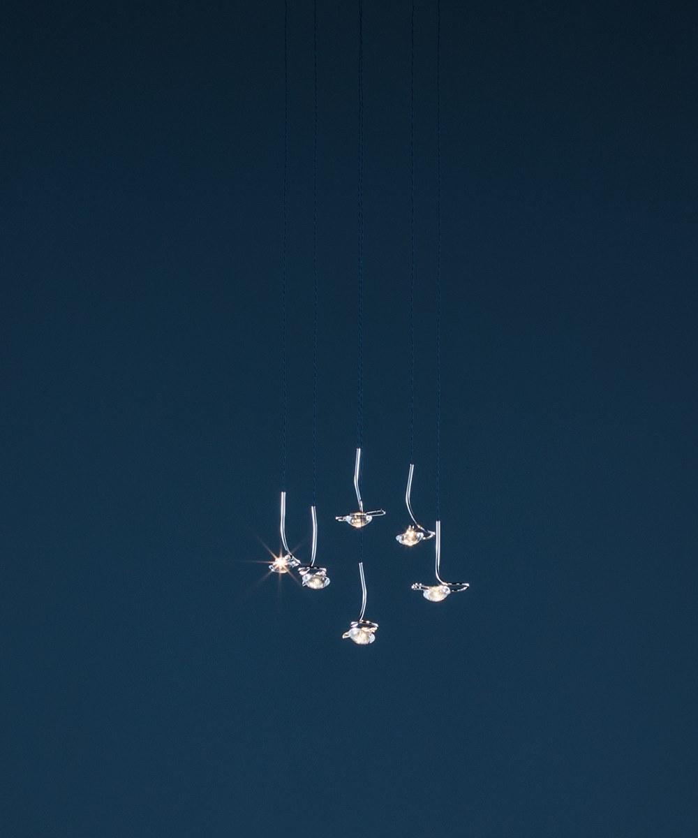 LED pendant lamp | Jackie O Chandelier 6 / 9 / 12 by Catellani & Smith