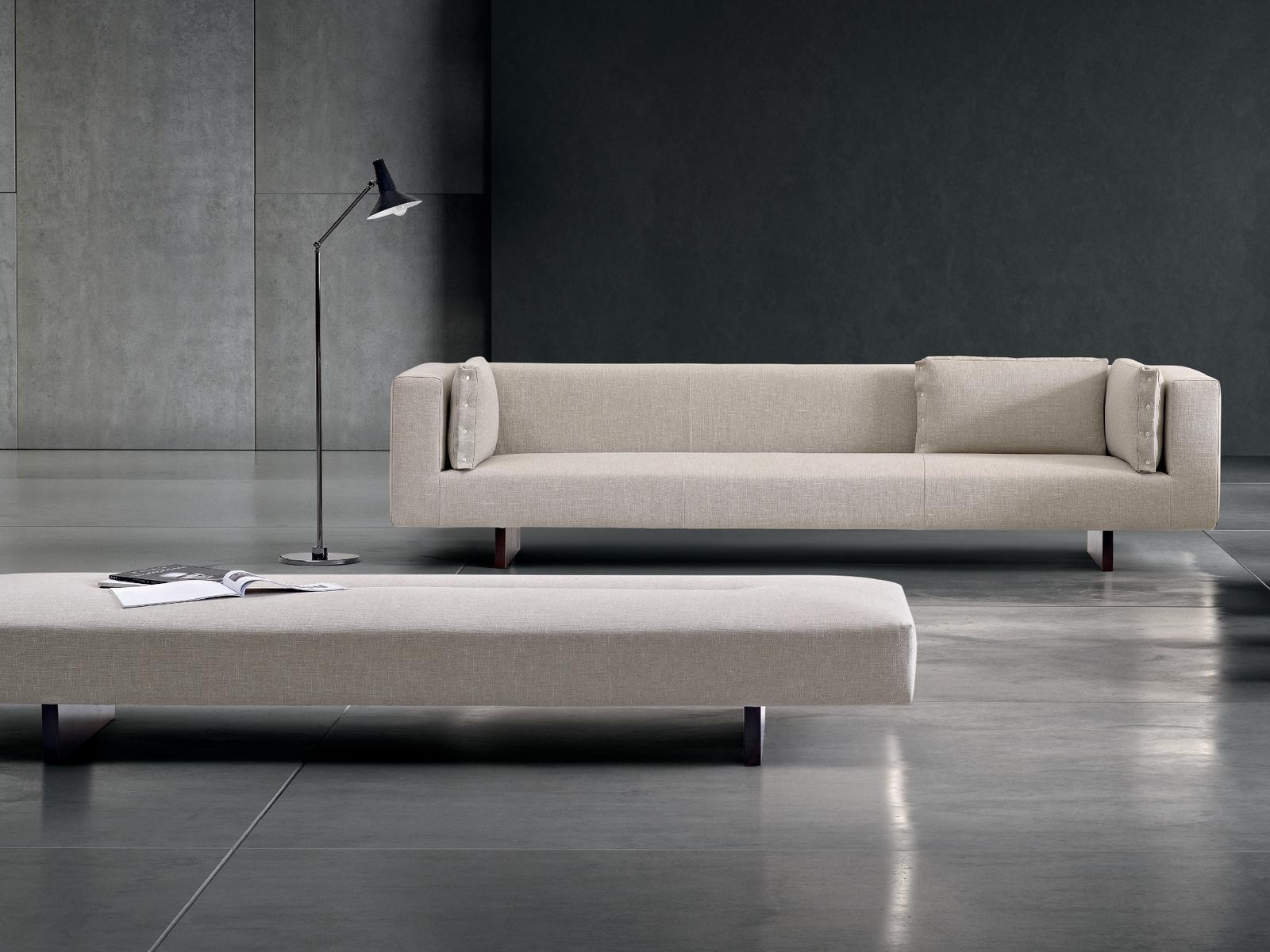 Fabric day bed | Le Foglie by Dema