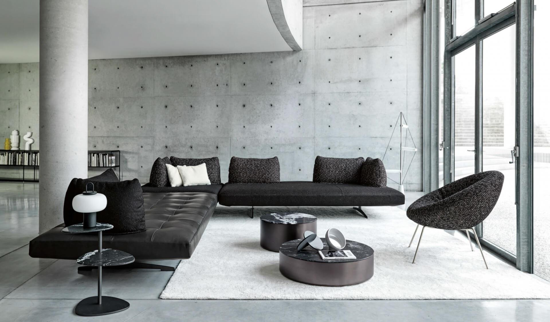 Fabric armchair | Nest Soft by Desiree