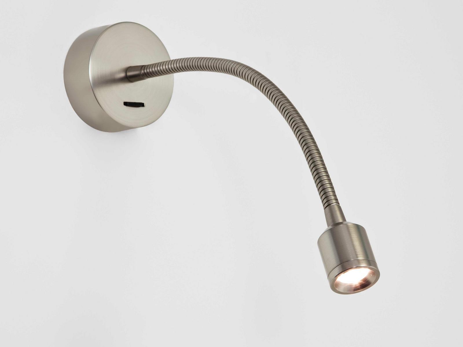 LED zinc reading lamp with swing arm | Fosso by Astro lighting