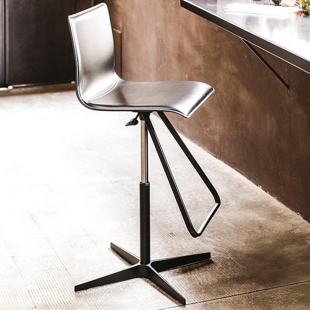 Leather bar chair | Toto X by Cattelan Italia