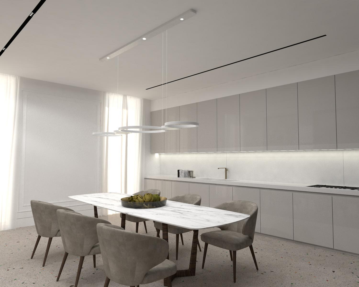 LED pendant lamp | Vegas by Contardi