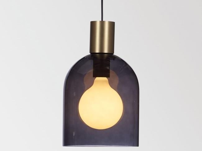 Blown glass pendant lamp | Mantello Glass E27 by Delta light